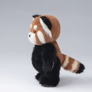 Красная панда Lina TeddyTales, длинношерстная, S, красно-коричневая, 20 см